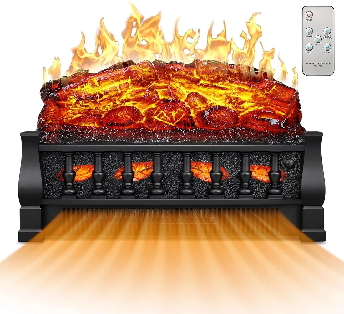 Electactic L250 21-Inch Electric Fireplace Insert